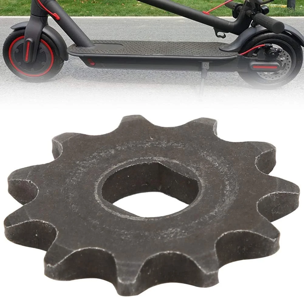 چرخ دنده اسکوتر برقی، صفحه دنده میل لنگ 11 دندانه سوراخ دار H برای زنجیر T8F، لوازم جانبی اسکوتر برای تعویض