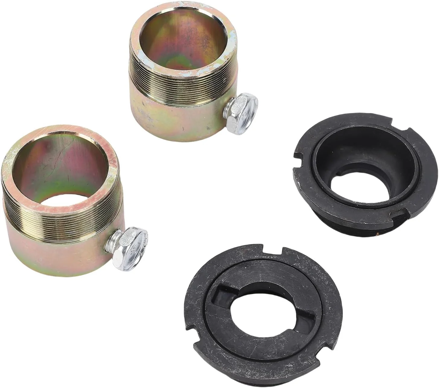 کیت آداپتور چرخ آزاد فولادی 27 میلیمتری برای تبدیل دوچرخه برقی به همراه 2 آداپتور و 2 اتصالدهنده برای دوچرخهها، کارتینگها و موتورسیکلتها کیت آداپتور چرخ آزاد فولادی 27 میلیمتری برای تبدیل دوچرخه برقی به همراه 2 آداپتور و 2 اتصالدهنده برای دوچرخهها، کارتینگها و موتورسیکلتها