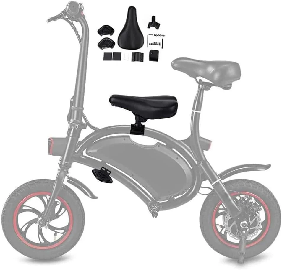 مجموعه زین و پدال صندلی کودک، همراه با بسته ترکیبی روکش صندلی، مناسب برای دوچرخه های DYU D3F D3 پلاس