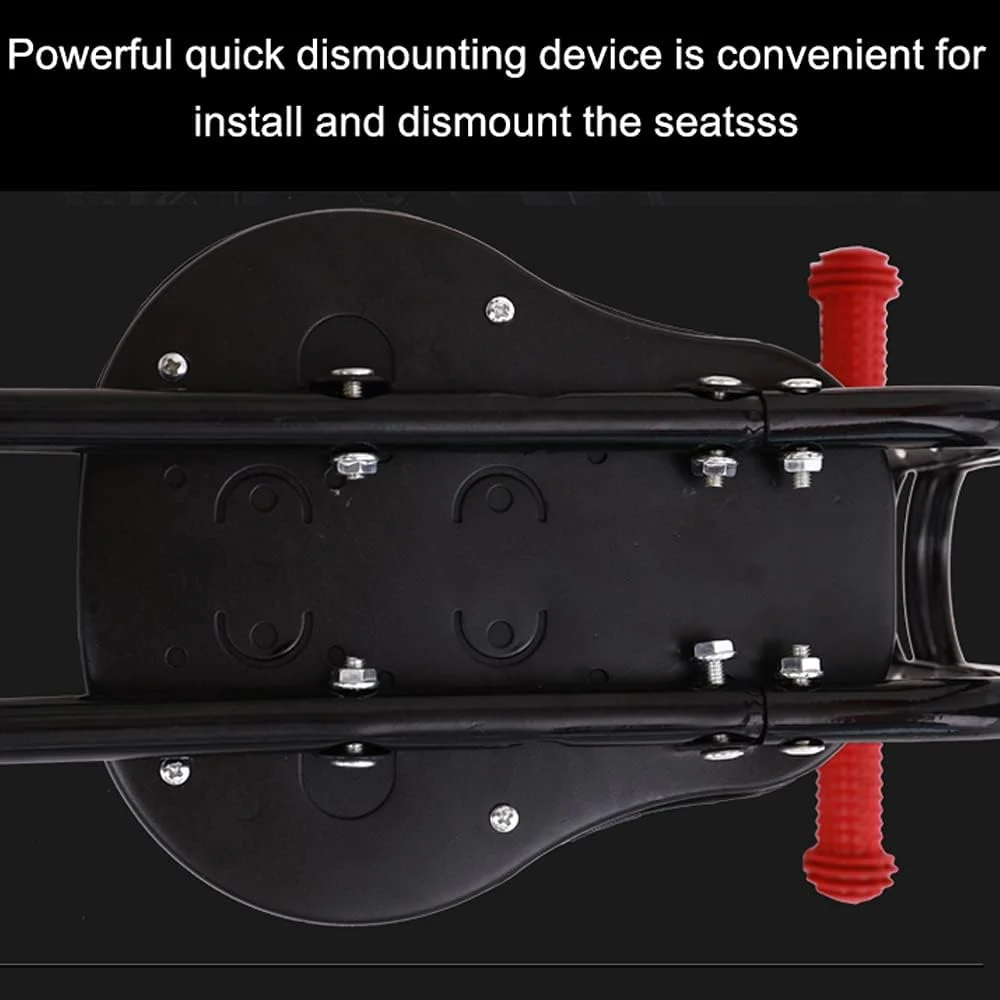 صندلی جلویی دوچرخه کوهستان برای کودکان با میله محافظ و پدال