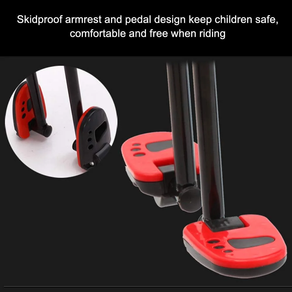 صندلی جلویی دوچرخه کوهستان برای کودکان با میله محافظ و پدال