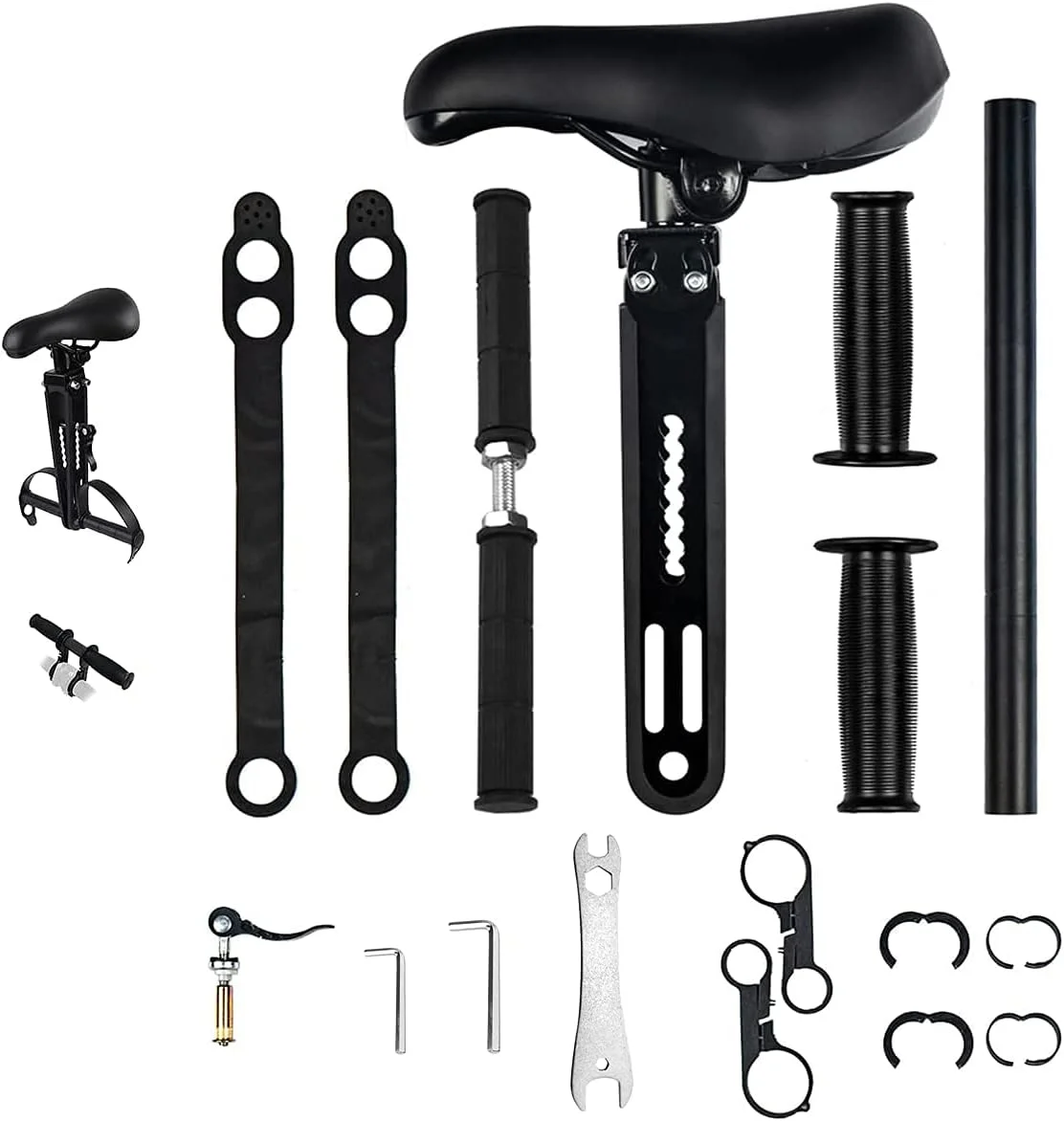 صندلی دوچرخه کودک برای دوچرخه‌های کوهستانی، صندلی‌های دوچرخه جلویی قابل جدا شدن برای کودکان 2 تا 5 ساله