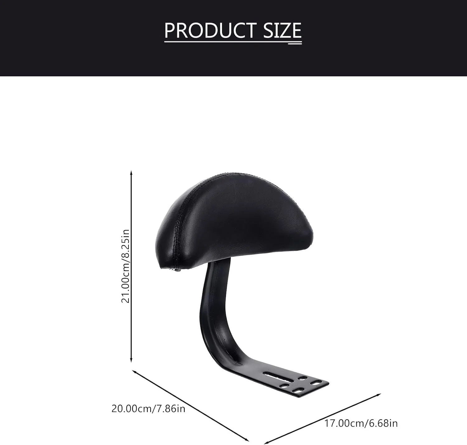 Kisangel 1 عدد پشتی صندلی عقب خودروی برقی، دوچرخه برقی، موتور سیکلت، پشتی دوچرخه، بالشتک صندلی عقب دوچرخه، زین دوچرخه با پد قفسه، تکیه گاه عقب برای قاب تکیه گاه عقب دوچرخه