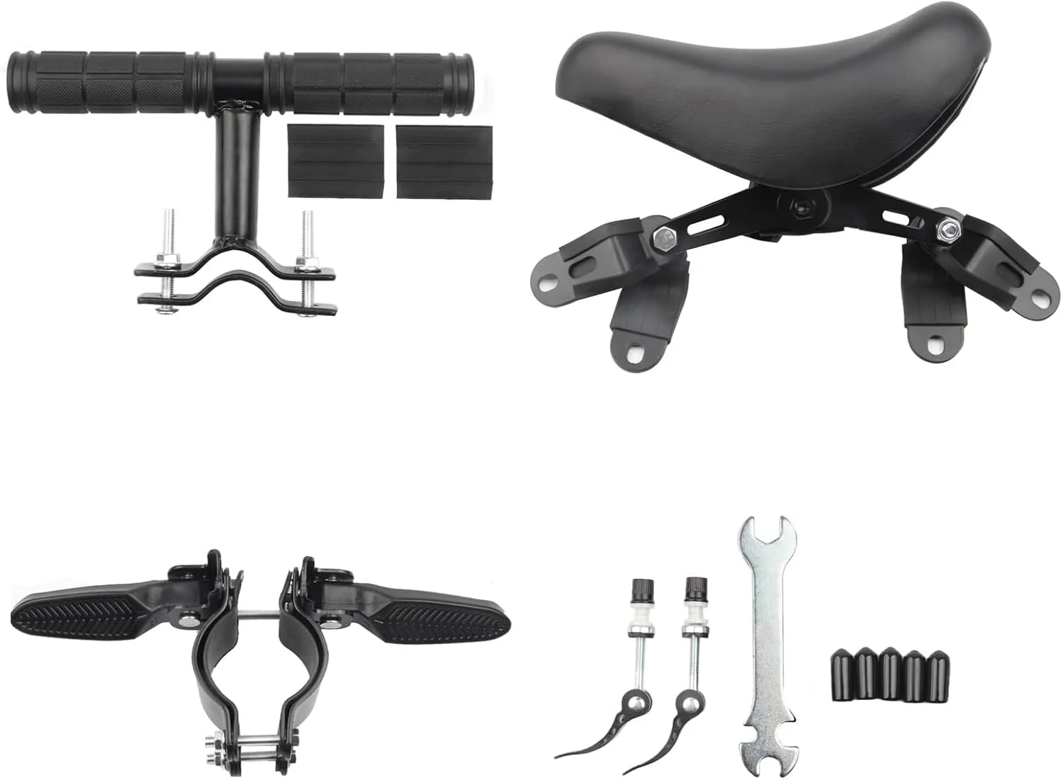 صندلی دوچرخه کودک با اتصال به فرمان، صندلی دوچرخه برای کودکان 2 تا 5 سال