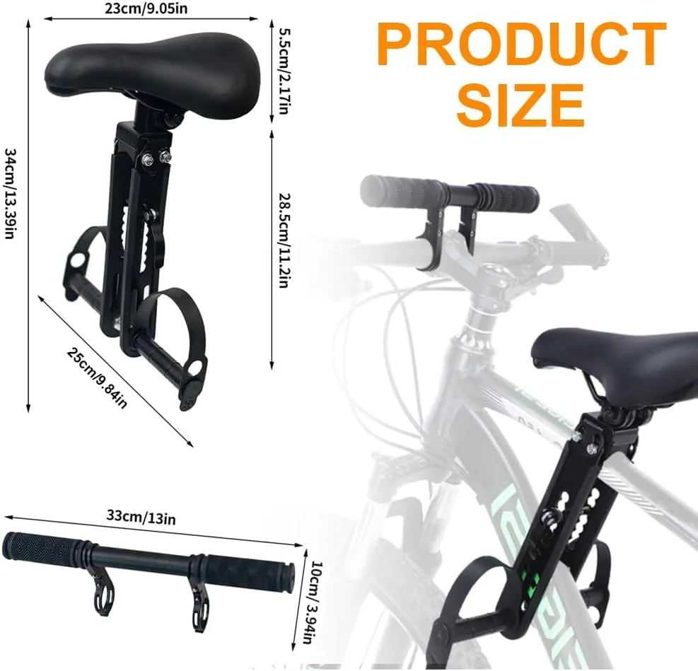 صندلی جلویی دوچرخه کودک با اتصال به فرمان، صندلی دوچرخه کودک 2 تا 5 ساله، صندلی دوچرخه کودک قابل جدا شدن، برای تمام دوچرخه سواری کوهستانی (تا 21 کیلوگرم) صندلی جلویی دوچرخه کودک با اتصال به فرمان، صندلی دوچرخه کودک 2 تا 5 ساله، صندلی دوچرخه کودک قابل جدا شدن، برای تمام دوچرخه سواری کوهستانی (تا 21 کیلوگرم)