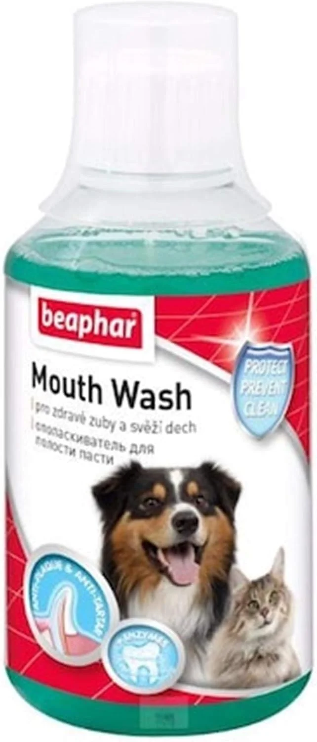 محلول شستشوی دهان Beaphar برای سگ و گربه 250 میلی لیتر