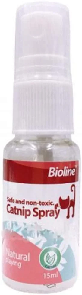 اسپری کت نیپ بایولاین - بازی طبیعی گربه 15 میلی لیتر