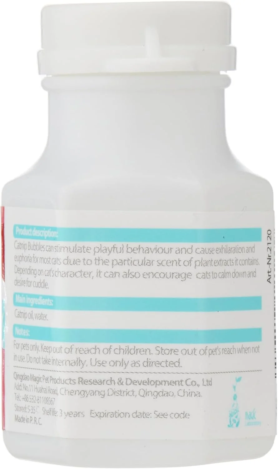مایع حباب گربه Bioline با عصاره گیاه Catnip، حجم 17.7 میلی لیتر