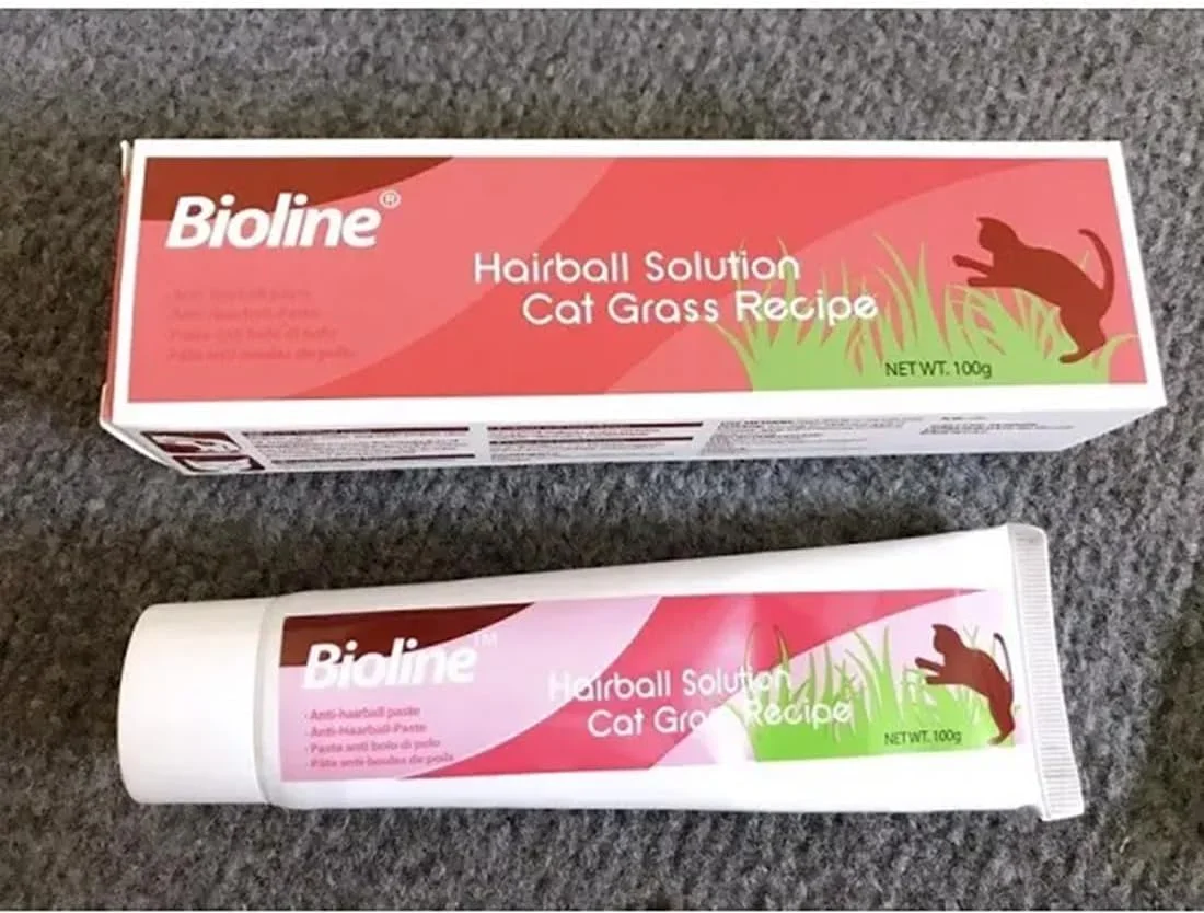 محلول از بین برنده گلوله مویی بایولاین 100 گرم