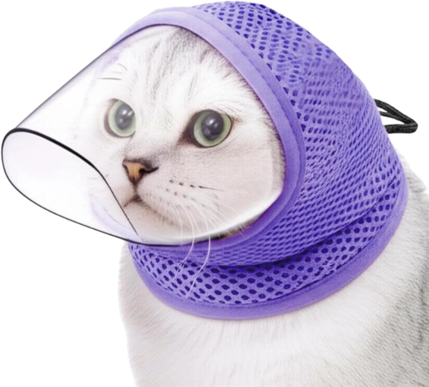 پوزه بند گربه، لوازم تنفسی نرم ضد گاز گرفتن حیوانات خانگی، پوشش سر پوزه بند آرایش گربه | برای مهار، جلوگیری از گاز گرفتن، جویدن، خراشیدن، پیرایش ناخن حیوانات خانگی، لباس