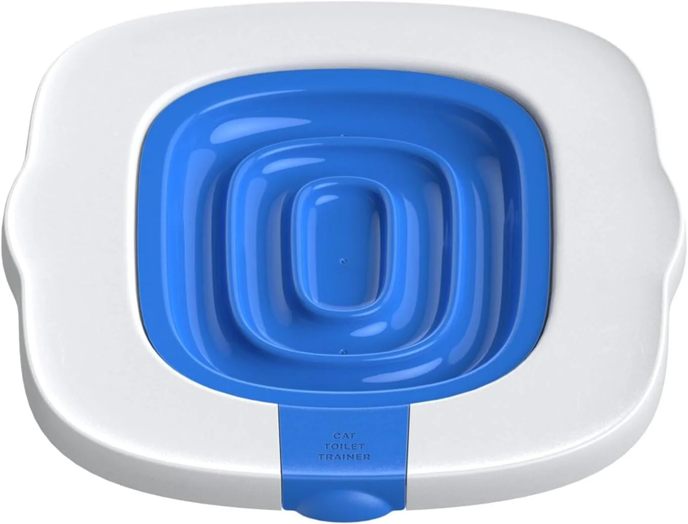 سیستم آموزش توالت گربه Creations، ابزار صندلی آموزشی توالت گربه برای استفاده در منزل، آبی