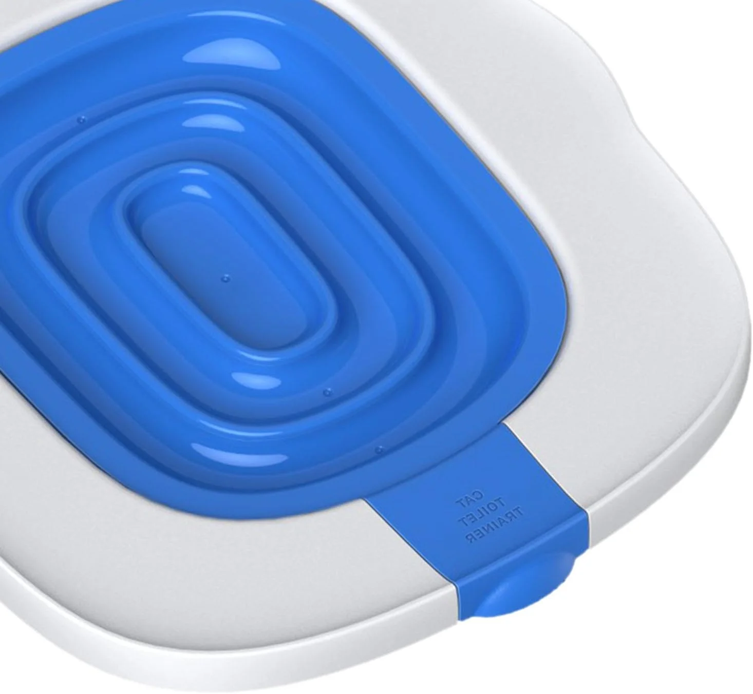 سیستم آموزش توالت گربه Creations، ابزار صندلی آموزشی توالت گربه برای استفاده در منزل، آبی