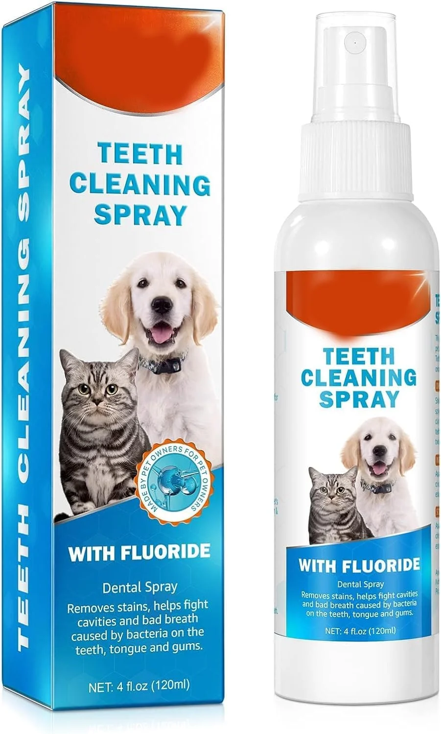 اسپری تمیز کننده دندان حیوانات خانگی، اسپری مراقبت از دهان حیوانات خانگی بدون نیاز به مسواک زدن، اسپری خوشبو کننده دهان حیوانات خانگی، اسپری تمیز کننده دندان حیوانات خانگی، اسپری دندان برای گربه ها و سگ ها