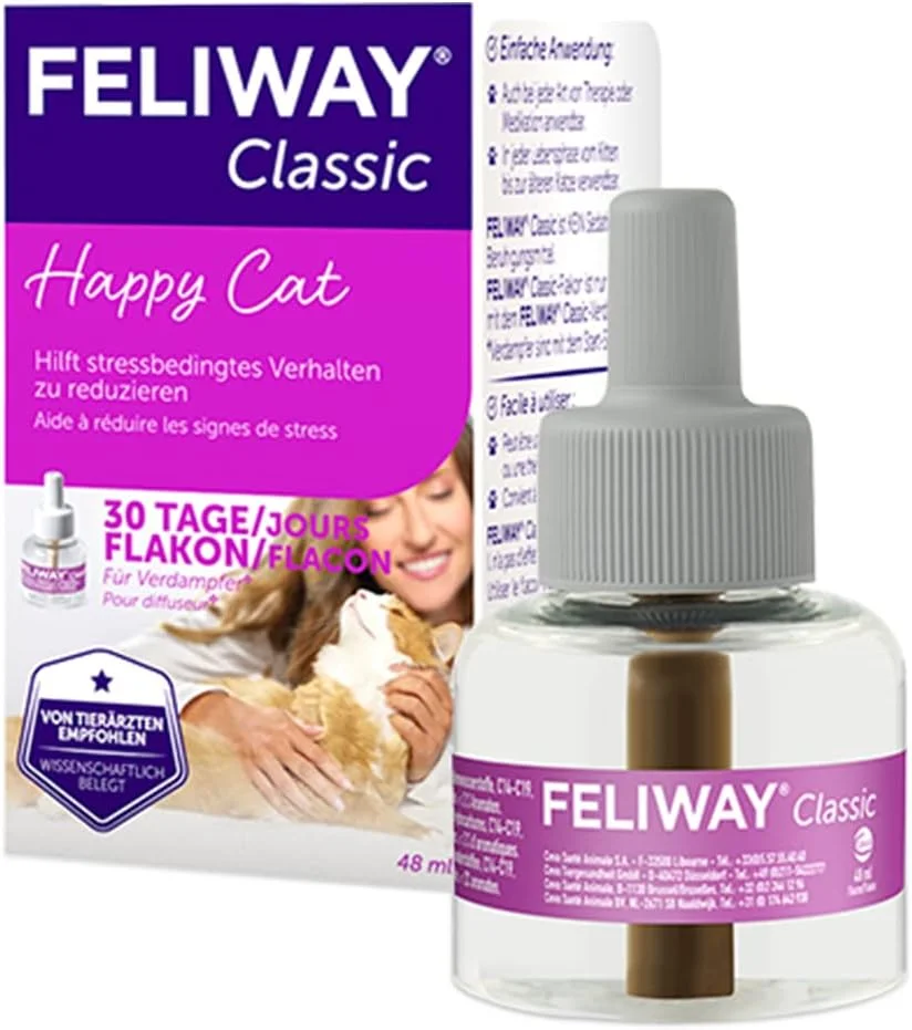 مایع شارژ مجدد خوشبو کننده کلاسیک گربه فلی وی ۴۸ میلی لیتر