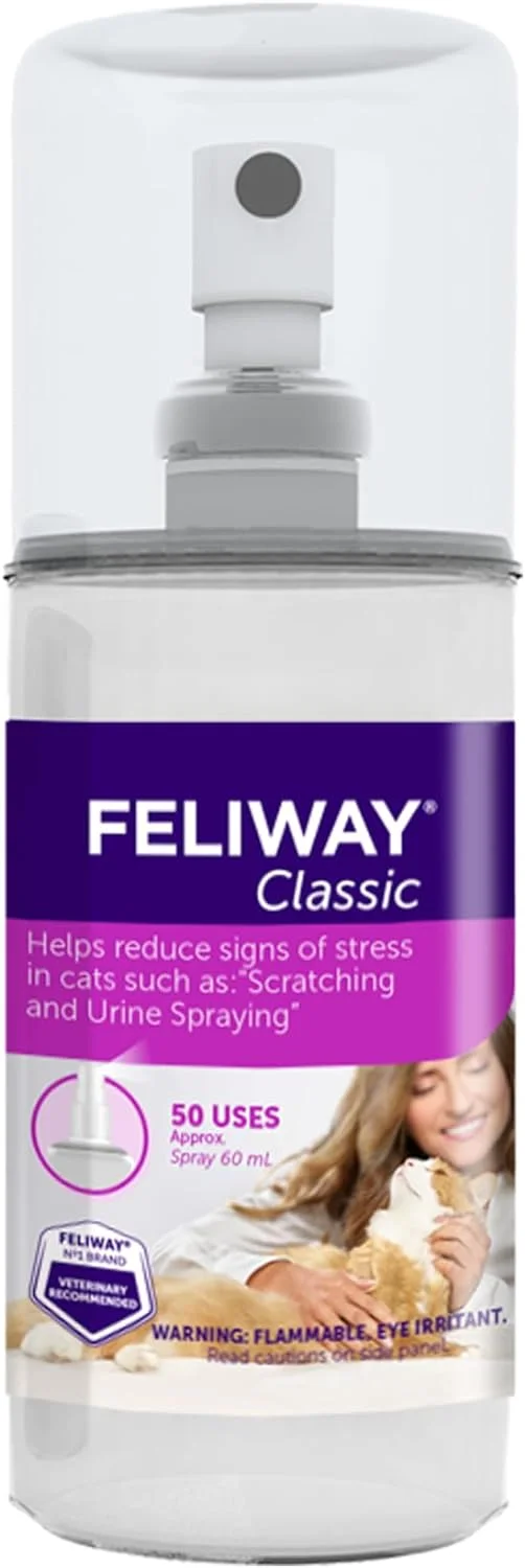 اسپری آرام‌بخش گربه FELIWAY Ceva (۶۰ میلی‌لیتر)