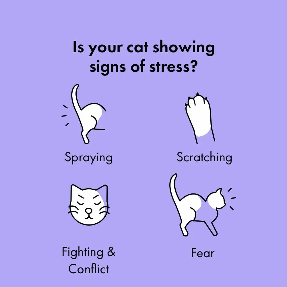 کیت شروع آرامش بخش برای گربه ها | پخش کننده پلاگین فرمون های آرامش بخش و پرکننده 30 روزه | کاهش اضطراب و استرس