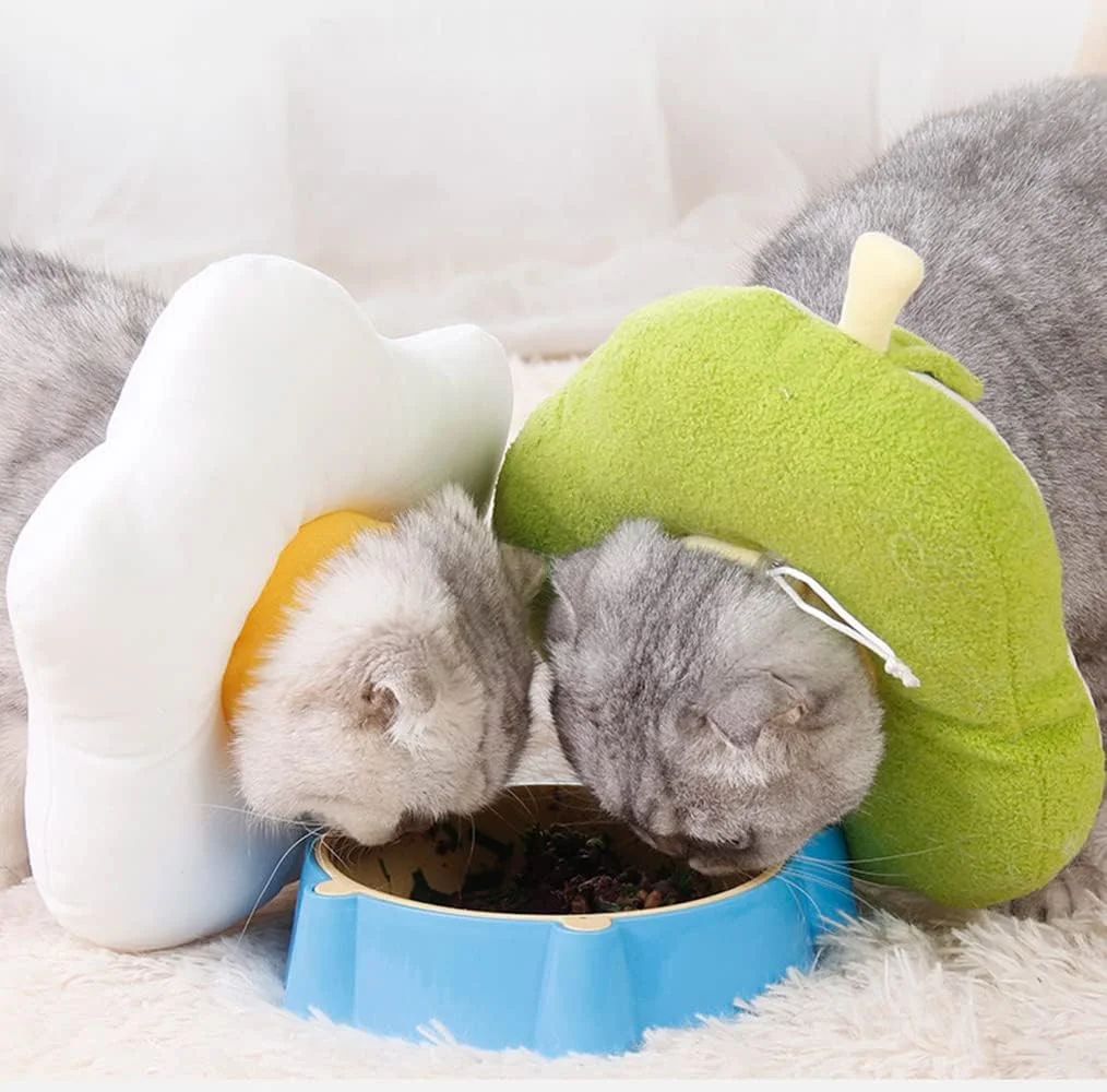 طوق الیزابت گربه خانگی، سبک و نرم، ضد گاز گرفتگی، محافظ حمام، طوق گردنی برای سگ و گربه، لوازم حیوانات خانگی، نان