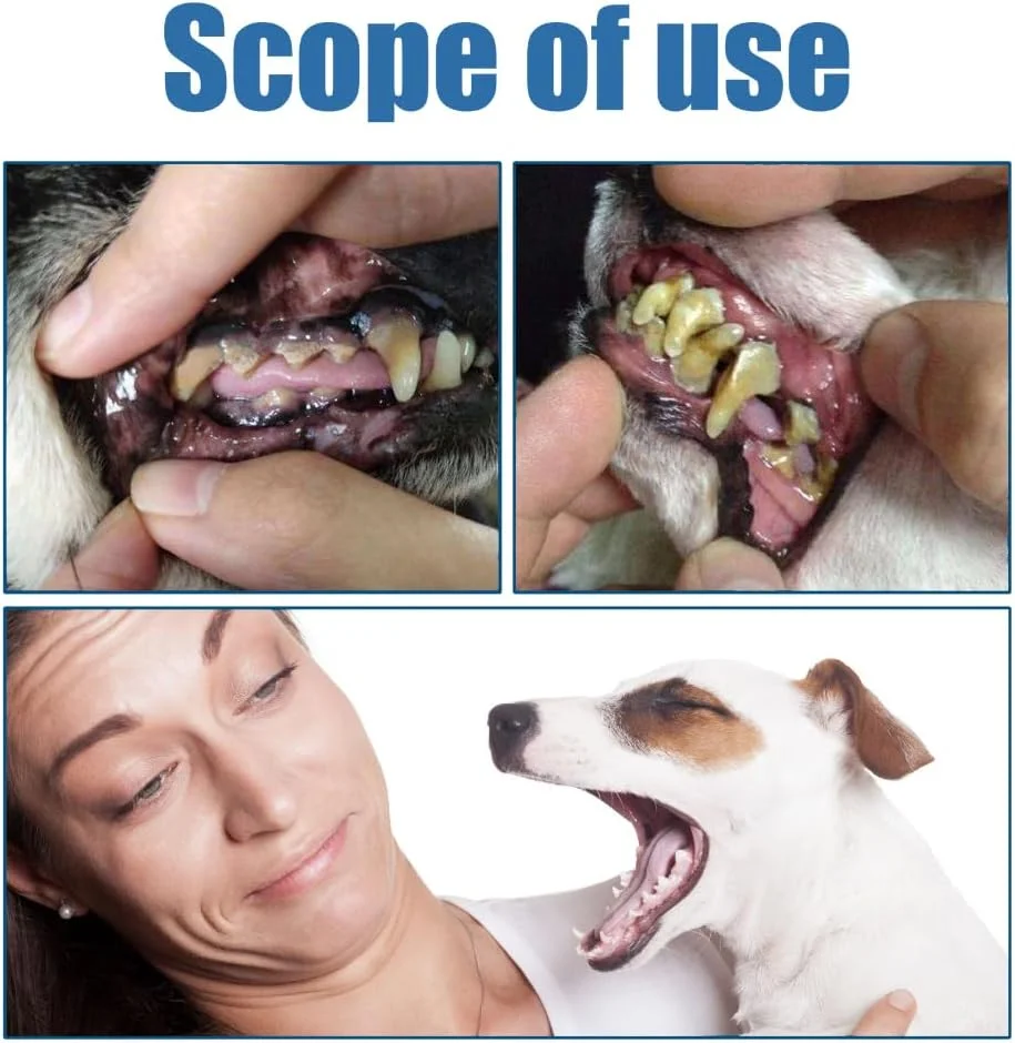 اسپری تمیز کننده دندان حیوانات خانگی، از بین برنده بوی بد دهان سگ ها، خوشبو کننده دهان گربه ها، تمیز کننده دهان و دندان، اسپری خوشبو کننده، لوازم حیوانات خانگی 30 میلی لیتر