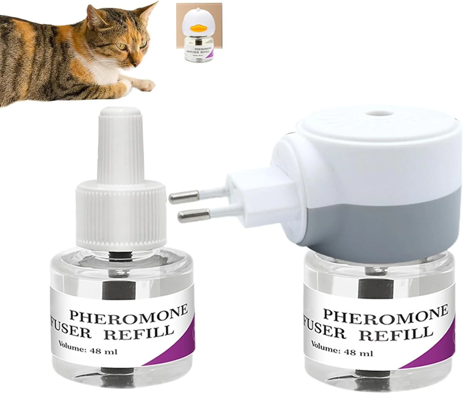 پخش کننده آرام بخش گربه - پخش کننده آرامش بخش گربه برای کاهش استرس | لوازم آرامش بخش برای مسافرت و جلوگیری از اسپری کردن بچه گربه در داخل خانه