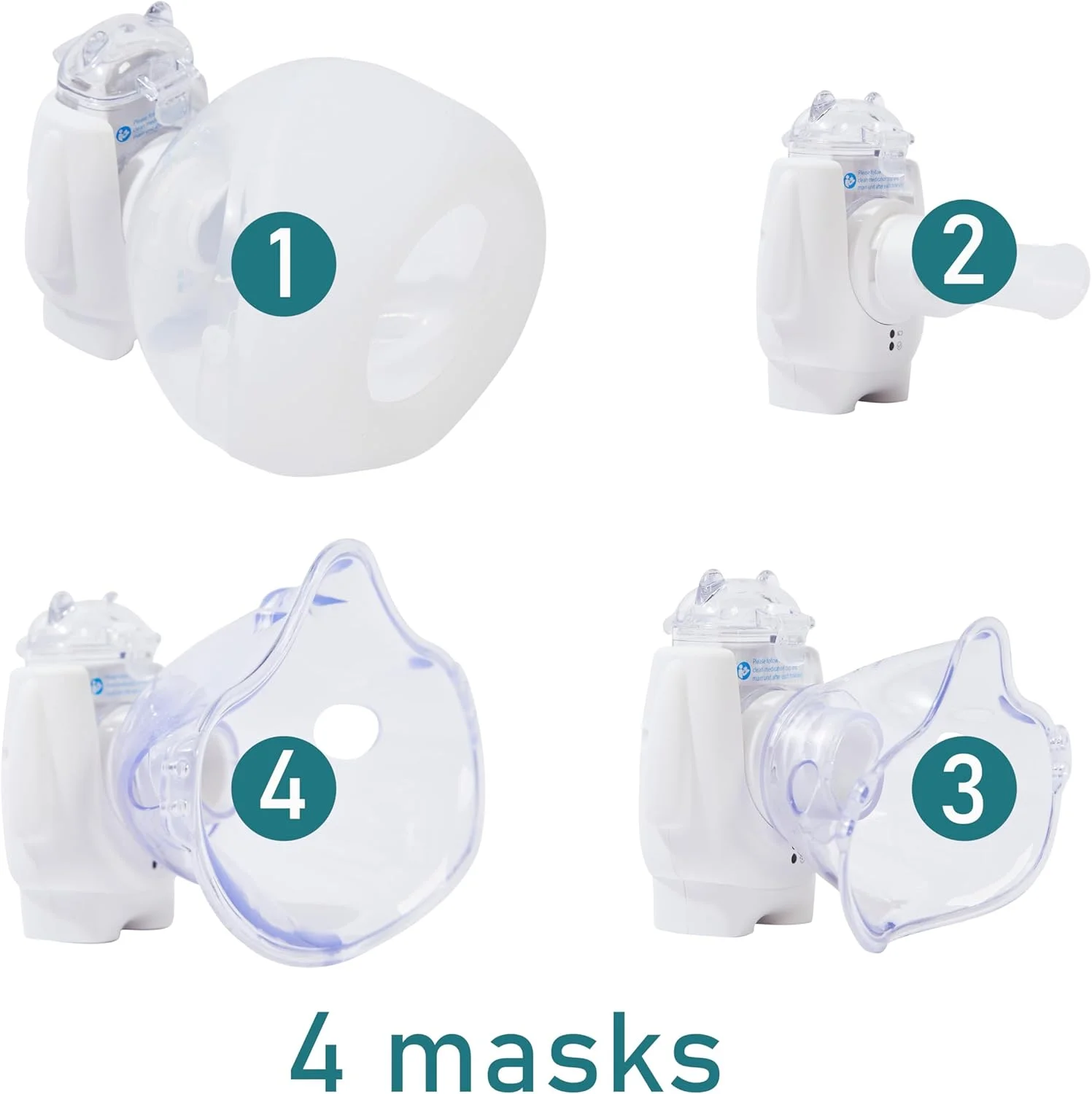 ماسک نبولایزر و استنشاقی سگ و گربه، ماسک اکسیژن برای حیوانات خانگی (S)