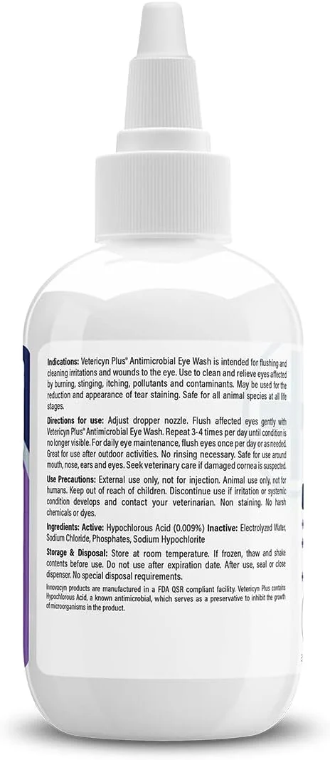 محلول شستشوی چشم ضد میکروبی وتریسین پلاس 3oz