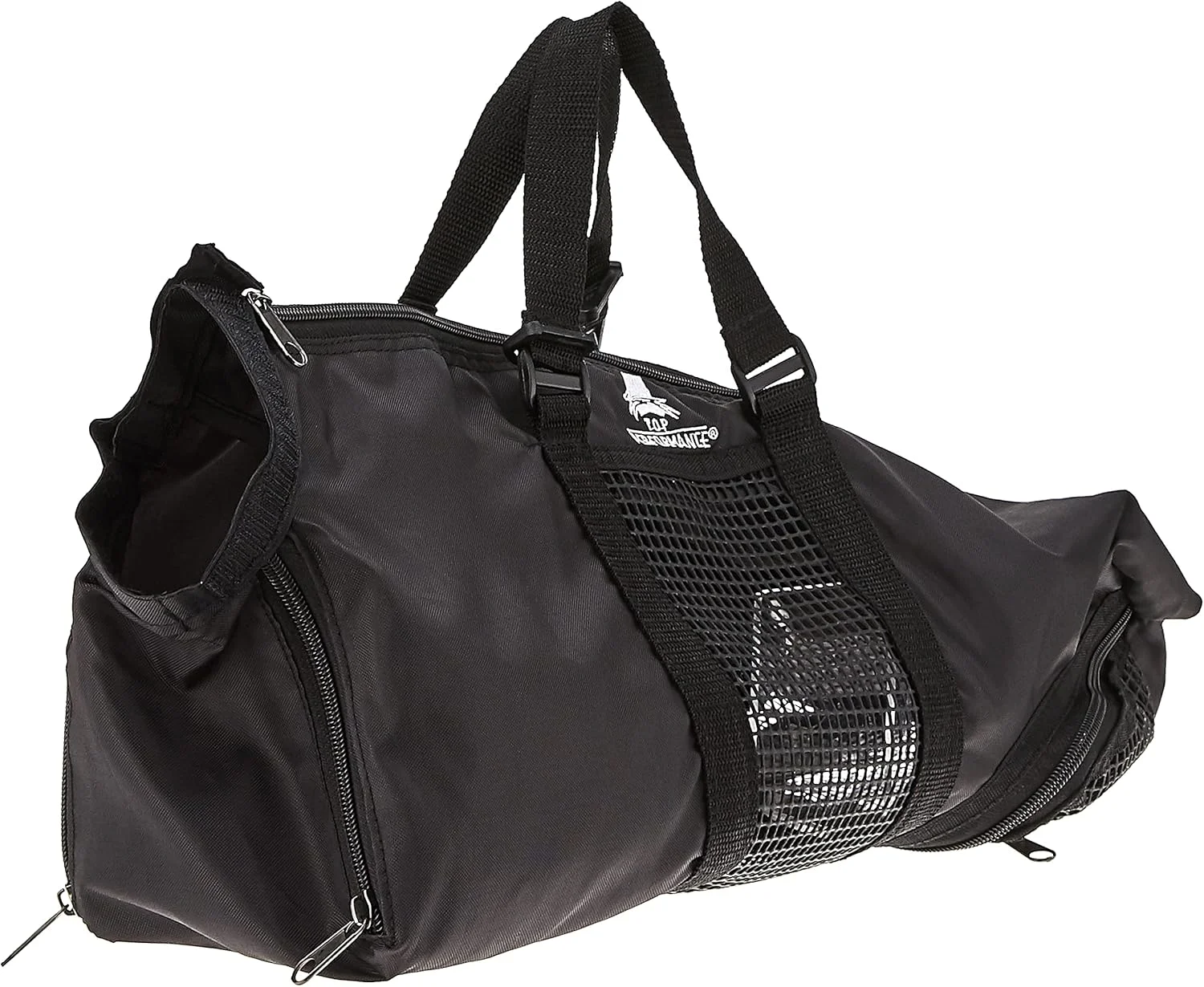 کیف نظافت گربه با عملکرد بالا - کیف های بادوام و کاربردی طراحی شده برای نگهداری ایمن گربه ها در طول نظافت و/یا حمام کردن - بزرگ، مشکی