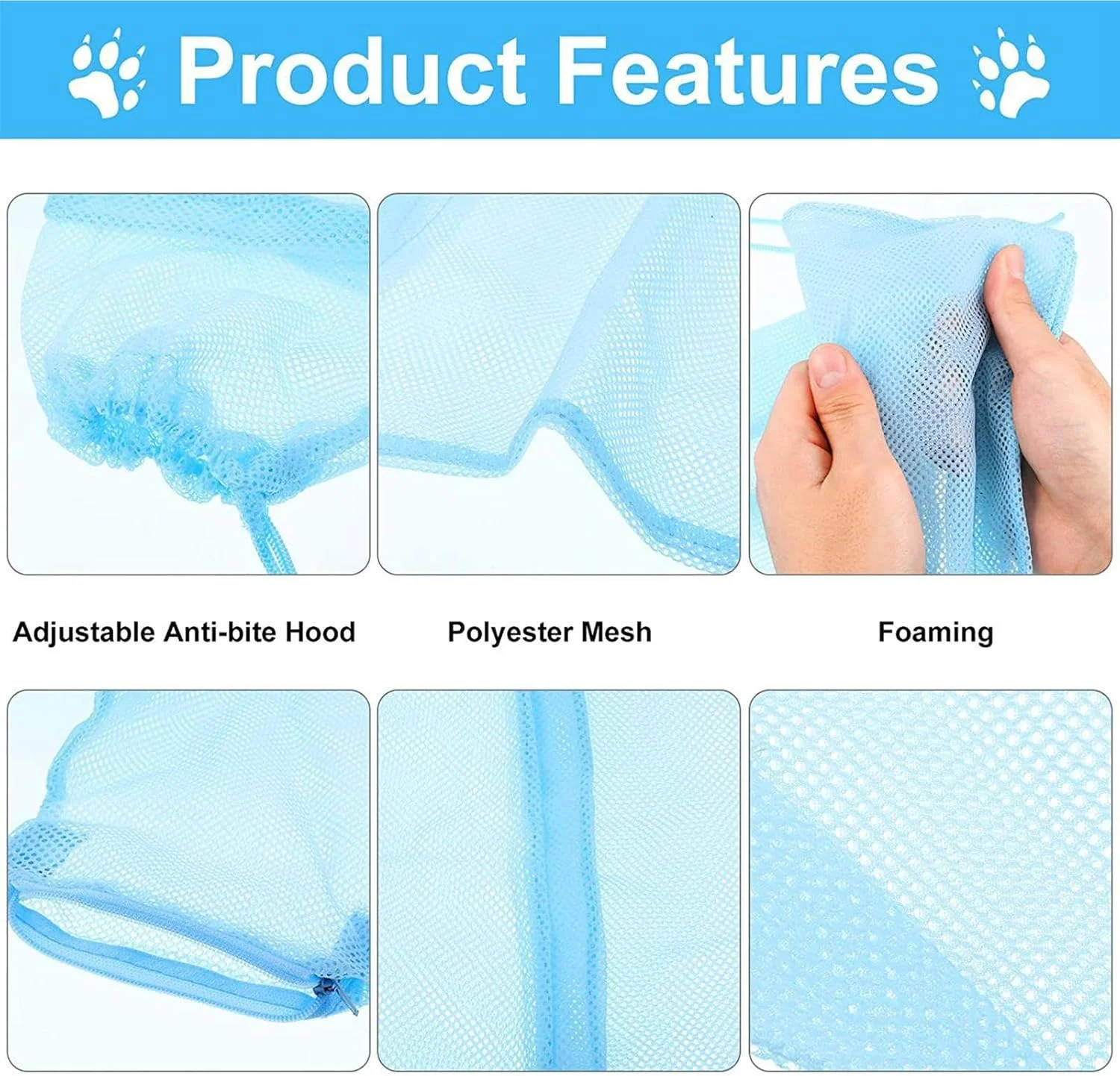 کیف حمام گربه | کیف حمام گربه ضد خش، نظافت و مراقبت از پنجه حیوانات خانگی با لوازم پیرایش و تمیز کردن ناخن گیر برای گربه های داخل خانه و بچه گربه