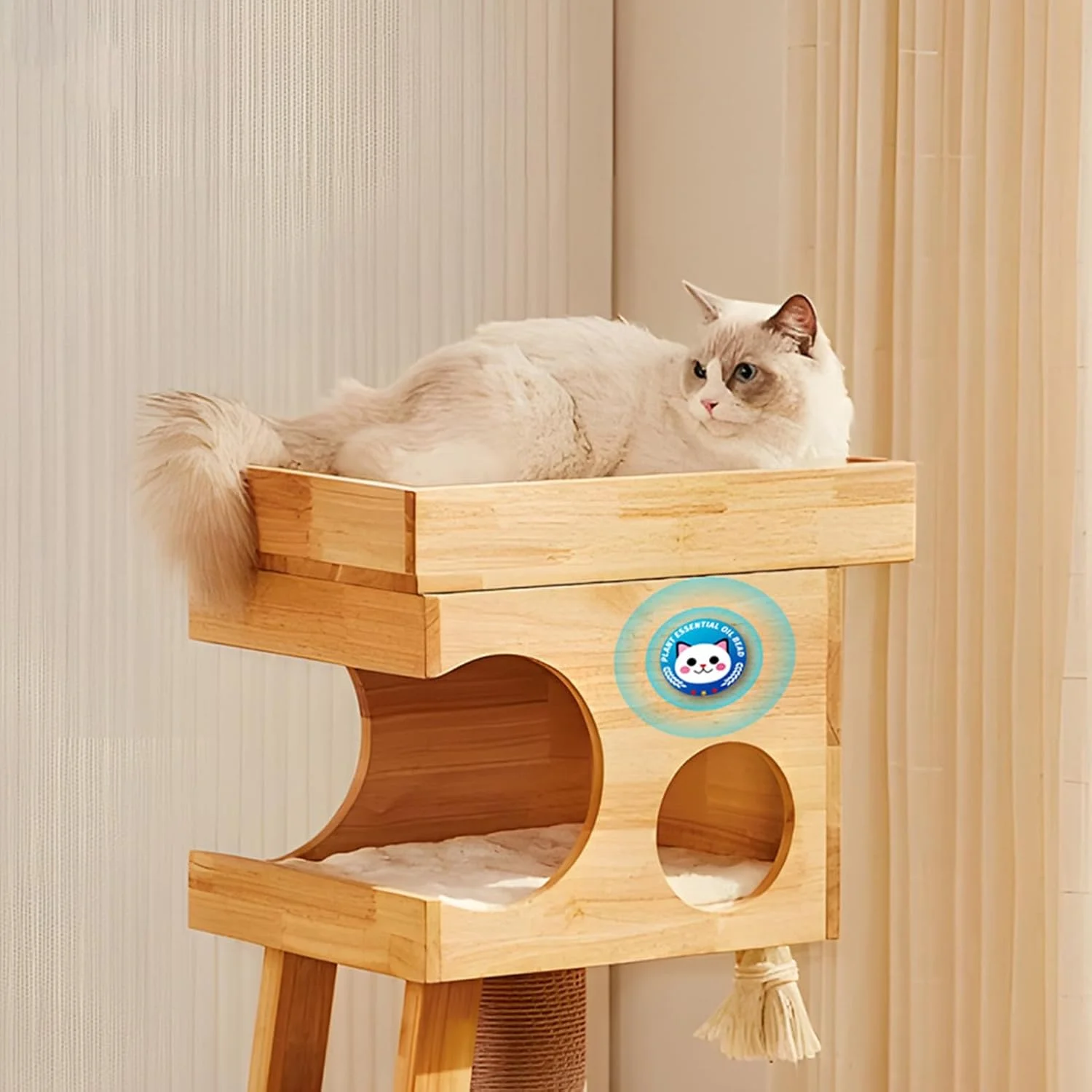 آرام‌بخش گربه، 6 برابر پچ‌های آرام‌بخش با رهایش سریع | پچ‌های آرام‌بخش بچه گربه، قابل حمل و با ماندگاری طولانی برای آرامش در داخل و خارج از خانه