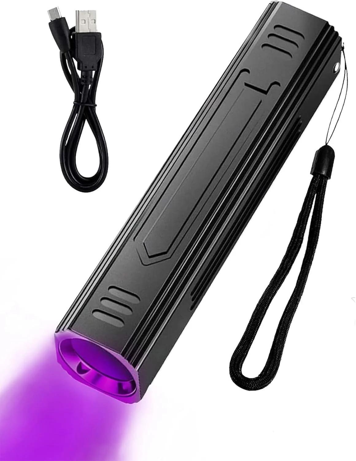 چراغ قوه قابل حمل فرابنفش 365 نانومتری برای حیوانات خانگی، سگ و گربه، آشکارساز قارچ پوستی گربه، آشکارساز ادرار حیوانات خانگی، برای تجزیه و تحلیل پوست، مراقبت از سگ و گربه، و بازرسی تختخواب