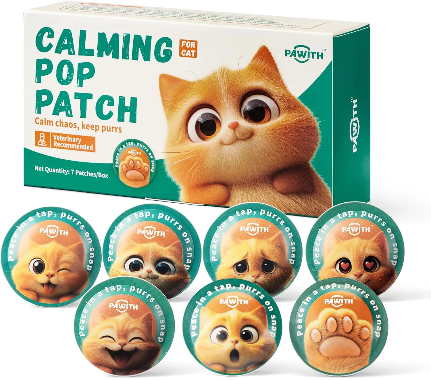 دفیوزر آرام‌بخش گربه - دفیوزر فرمونی برای گربه‌ها و بچه گربه‌ها برای کاهش اضطراب و رفتارهای ناشی از استرس، بدون نیاز به برق، کمک آرام‌بخش طولانی‌مدت و تقویت‌شده (1 بسته، پاپ پچ)