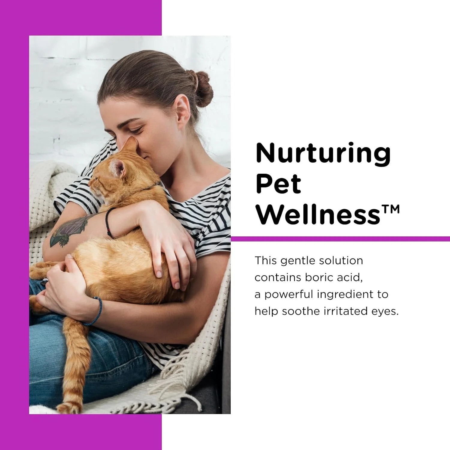 مایع شستشوی چشم نوتری-وت برای گربه ها، 4 اونس