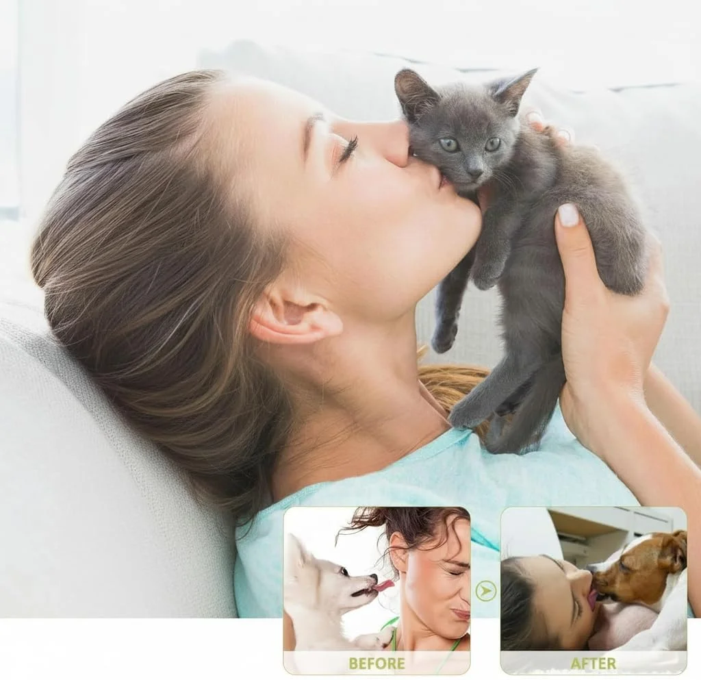 اسپری مراقبت از دهان نالاکال برای سگ ها و گربه ها، اسپری تمیز کننده دندان حیوانات خانگی، رفع بوی بد دهان سگ و گربه، از بین بردن بوی بد دهان، بهداشت دهان و دندان برای حیوانات خانگی (1 عدد)