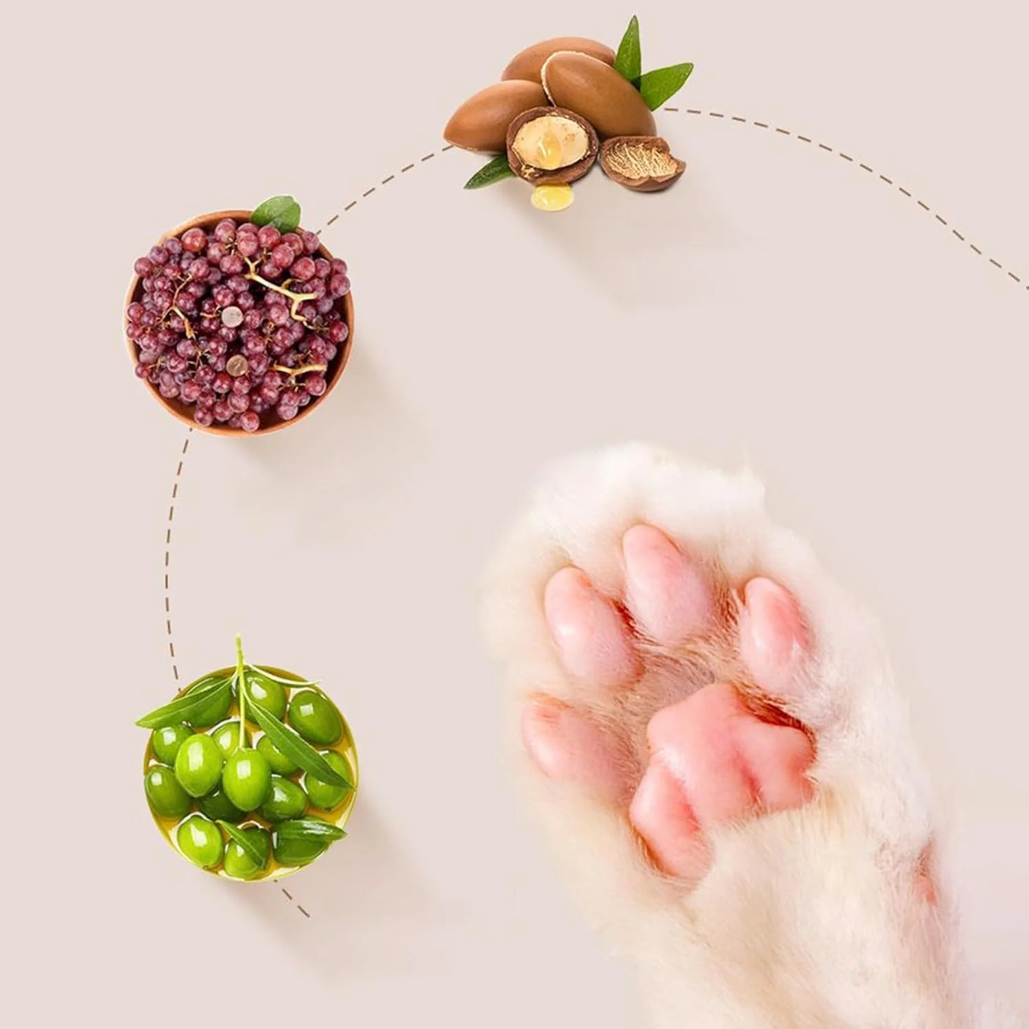 بالم طبیعی پنجه سگ و حیوانات خانگی برای سگ ها و گربه ها، محافظ پنجه و بینی ارگانیک و ایمن برای لیسیدن، تسکین دهنده، التیام بخش و مرطوب کننده پنجه های خشک و ترک خورده، آرنج ها و بینی، مراقبت از پوست حیوانات خانگی غیر سمی و گیاهی