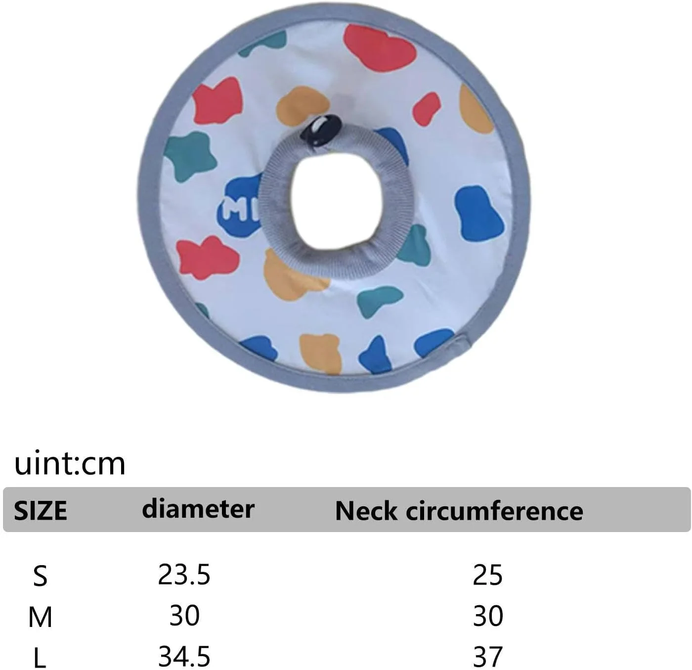 طوق گردنی سبک وزن برای جلوگیری از لیسیدن حیوانات خانگی، مناسب گربه و بچه گربه، سایز M | لوازم گربه | قلاده و پلاک