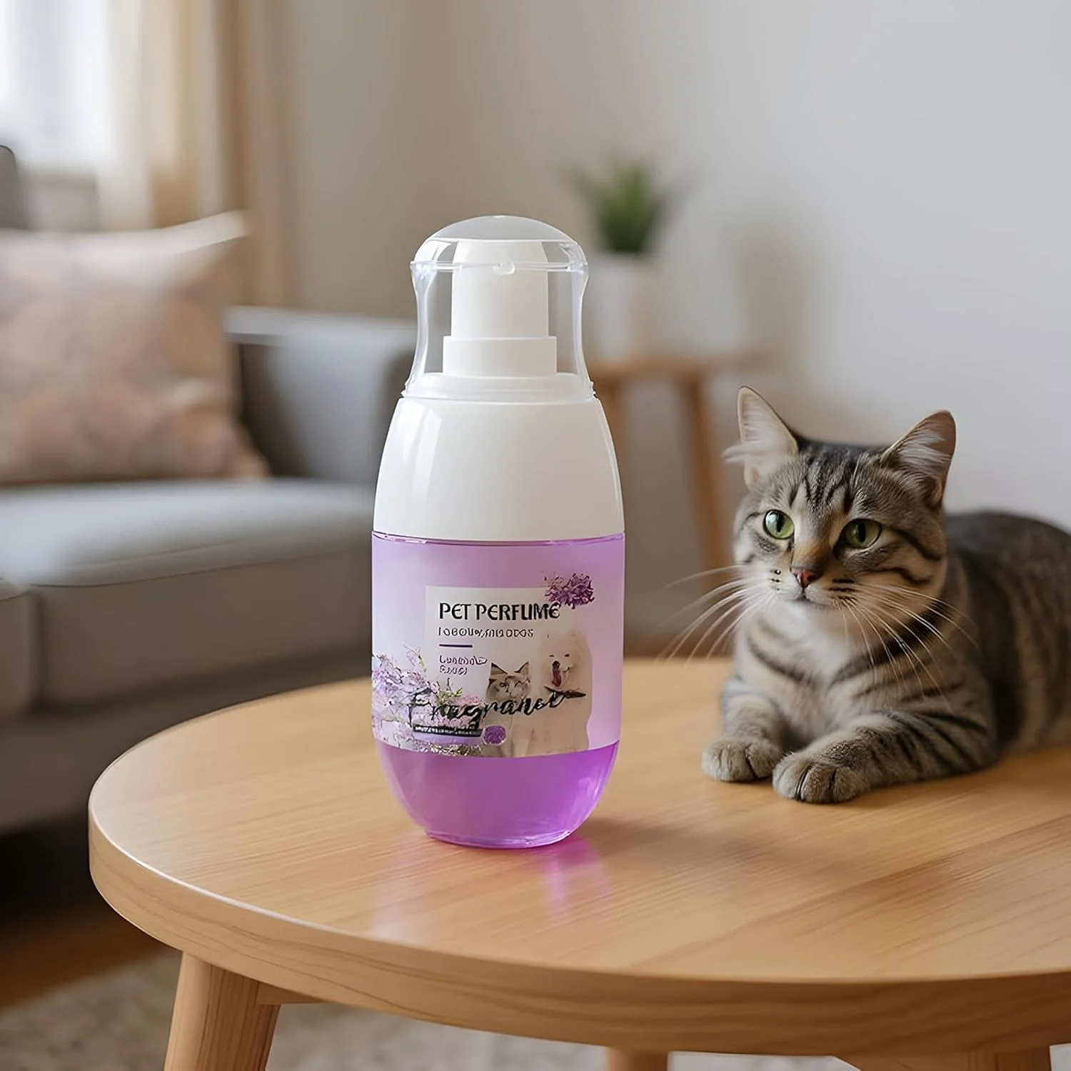 اسپری آرام‌بخش گربه | اسپری فرمون آرام‌بخش گربه - محلول ضد استرس 30 میلی‌لیتری، لوازم حیوانات خانگی برای بازدید دامپزشکی در منزل، مسافرت، محافظت از مبلمان و کف