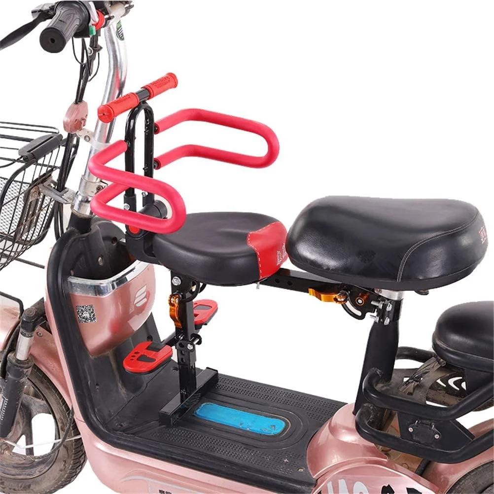 صندلی جلویی دوچرخه برقی برای کودکان و خردسالان (مشکی)