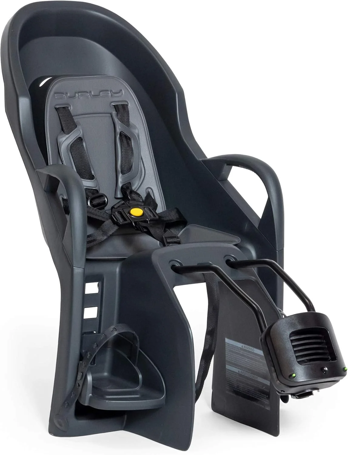 صندلی کودک دوچرخه برلی دش® FM، مشکی/خاکستری، FM - نصب روی بدنه