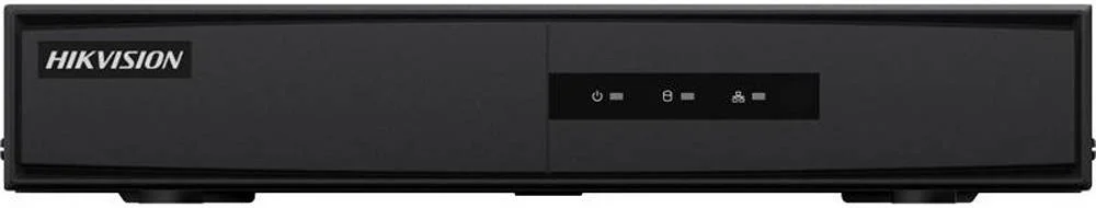 دستگاه NVR مینی 4 کانال 1U با 4 پورت PoE هایک ویژن، پهنای باند ورودی تا 40 مگابیت بر ثانیه و خروجی 60 مگابیت بر ثانیه، قابلیت رمزگشایی تا 4 کانال 1080p، ظرفیت دیسک تا 6 ترابایت، 4 پورت RJ-45 ETH، خروجی HDMI و VGA / 2 پورت USB 2.0، مشکی | DS-7104NI-Q1/4P/M