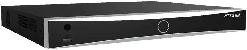 دستگاه ضبط تحت شبکه 8 کانال 12 مگاپیکسل هایک ویژن مدل DS-7608NXI-K2/8P، پشتیبانی از رزولوشن ضبط تا 12 مگاپیکسل، پشتیبانی از صدای دو طرفه، 8 پورت PoE، خروجی HDMI و VGA، کدک های H.264+ و H.264، مشکی | DS-7608NXI-K2/8P