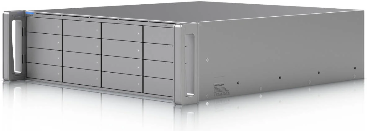 دستگاه ضبط ویدیویی تحت شبکه سازمانی Ubiquiti، دارای جایگاه برای نصب درایو، قابلیت مدیریت تا 210 دوربین، دارای رابط شبکه 2x 10G SFP+ و 10 GbE، پشتیبانی از 16 عدد هارد دیسک / SSD با اندازه 2.5 و 3.5 اینچ | ENVR-EU دستگاه ضبط ویدیویی تحت شبکه سازمانی Ubiquiti، دارای جایگاه برای نصب درایو، قابلیت مدیریت تا 210 دوربین، دارای رابط شبکه 2x 10G SFP+ و 10 GbE، پشتیبانی از 16 عدد هارد دیسک / SSD با اندازه 2.5 و 3.5 اینچ | ENVR-EU