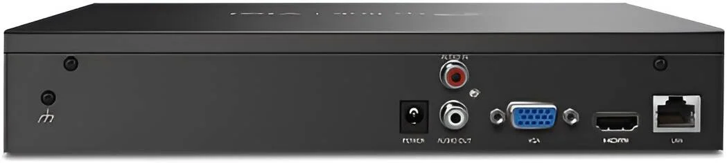 دستگاه ضبط ویدیویی تحت شبکه 8 کاناله TP-Link VIGI، نمایش زنده 8 کاناله، پخش همزمان 4 کاناله، نظارت از راه دور، H.265+، 1 رابط HDD، صوتی دو طرفه، مشکی | VIGI NVR1008H