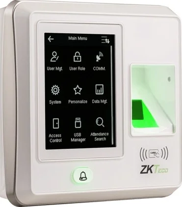 دستگاه حضور و غیاب و کنترل تردد ZKTECO مدل SF300، ورودی و خروجی ویگند، 500DPI دستگاه حضور و غیاب و کنترل تردد ZKTECO مدل SF300، ورودی و خروجی ویگند، 500DPI