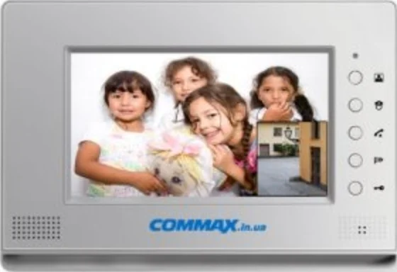 صفحه نمایش رنگی 7.1 اینچی TFT LCD Commax مدل CDV71 DRC 40K، زاویه دید دوربین: افقی: 75 درجه، عمودی: 55 درجه | CDV71AM+40K