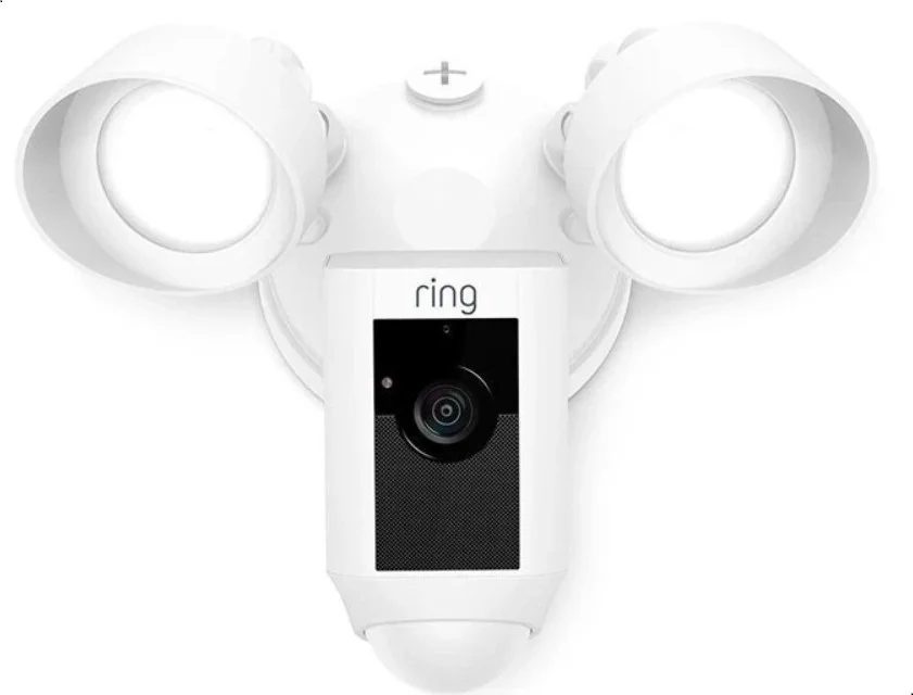 دوربین امنیتی چراغ دار Ring، تشخیص حرکت - سفید | 8SF1P7-WEU0