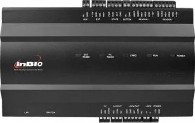 کنترلر دو درب ZKTECO InBio-260 Pro، مشکی، دو درب، ویگند 26 بیتی، رم 32 مگابایتی | InBio-260
