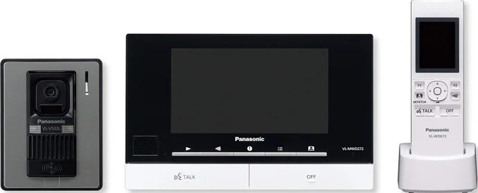 درب بازکن تصویری پاناسونیک، مانیتور بی‌سیم، دید در شب، نمایشگر 7 اینچی | VL-SWD272