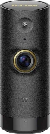 دوربین مینی HD وای فای D-Link، اسکنر تصویر CMOS پیشرفته 1 مگاپیکسلی 1/4 اینچی، 2.45 میلی متر، F2.4، لنز ثابت، میکروفون داخلی، زوم دیجیتال 4 برابر، مشکی | DCS-P6000LH