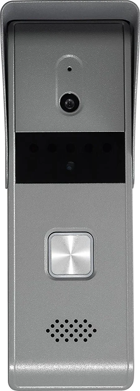 درب بازکن تصویری هایک ویژن مدل KIS203، دارای صفحه نمایش 7 اینچی رنگی TFT LCD، دوربین سوزنی با کیفیت 720 x 576 @ 25 fps، 1 رابط چهار سیمه، میکروفون Omni داخلی، بلندگوی داخلی، خاکستری | DS-KIS203 درب بازکن تصویری هایک ویژن مدل KIS203، دارای صفحه نمایش 7 اینچی رنگی TFT LCD، دوربین سوزنی با کیفیت 720 x 576 @ 25 fps، 1 رابط چهار سیمه، میکروفون Omni داخلی، بلندگوی داخلی، خاکستری | DS-KIS203