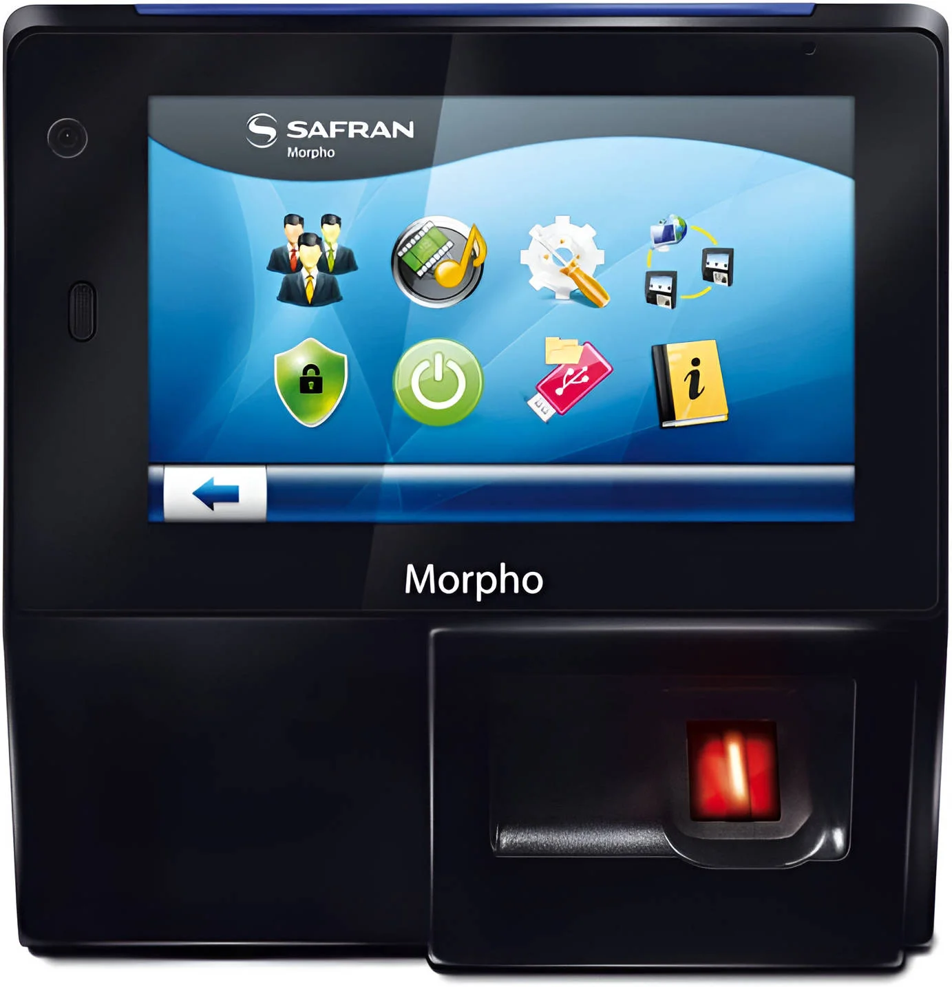 دستگاه تشخیص بیومتریک اثر انگشت و کارت Idemia MorphoAccess SIGMA Wide Multi Wr، صفحه نمایش افقی 5 اینچی، حضور و غیاب، تشخیص اثر انگشت و چهره جعلی، انگشت اضطراری، MIFARE DESfire، سوئیچ مکانیکی، مشکی | 293638877