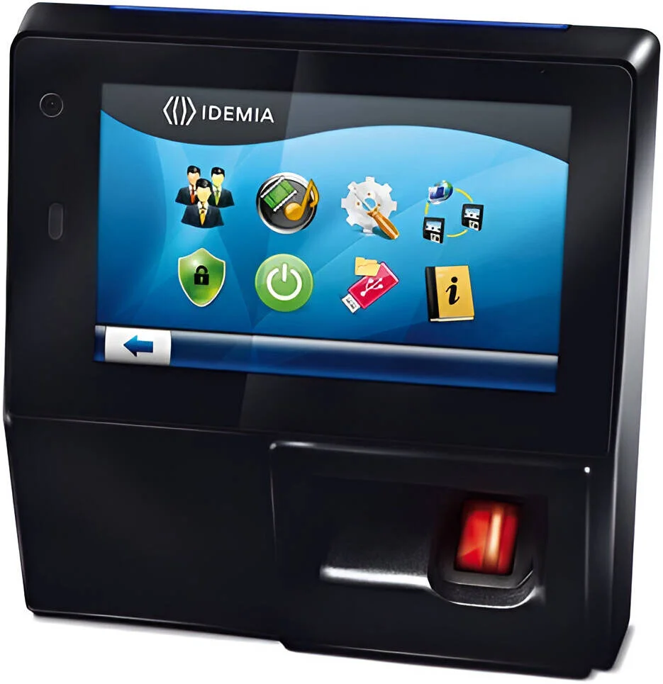 دستگاه تشخیص بیومتریک اثر انگشت و کارت Idemia MorphoAccess SIGMA Wide Multi Wr، صفحه نمایش افقی 5 اینچی، حضور و غیاب، تشخیص اثر انگشت و چهره جعلی، انگشت اضطراری، MIFARE DESfire، سوئیچ مکانیکی، مشکی | 293638877